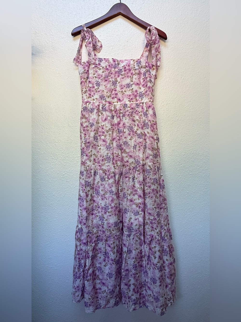 By the River Floral Maxi Dress